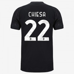 Camisola Juventus Federico Chiesa 22 Equipamento Segundo 2021-2022 Manga Curta